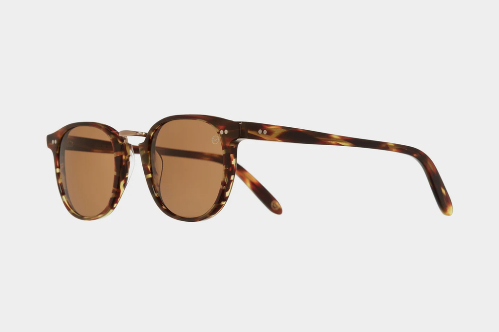 Occhiali da sole Cutler and Gross 1007 Kingsman Brown Amber Tortoise