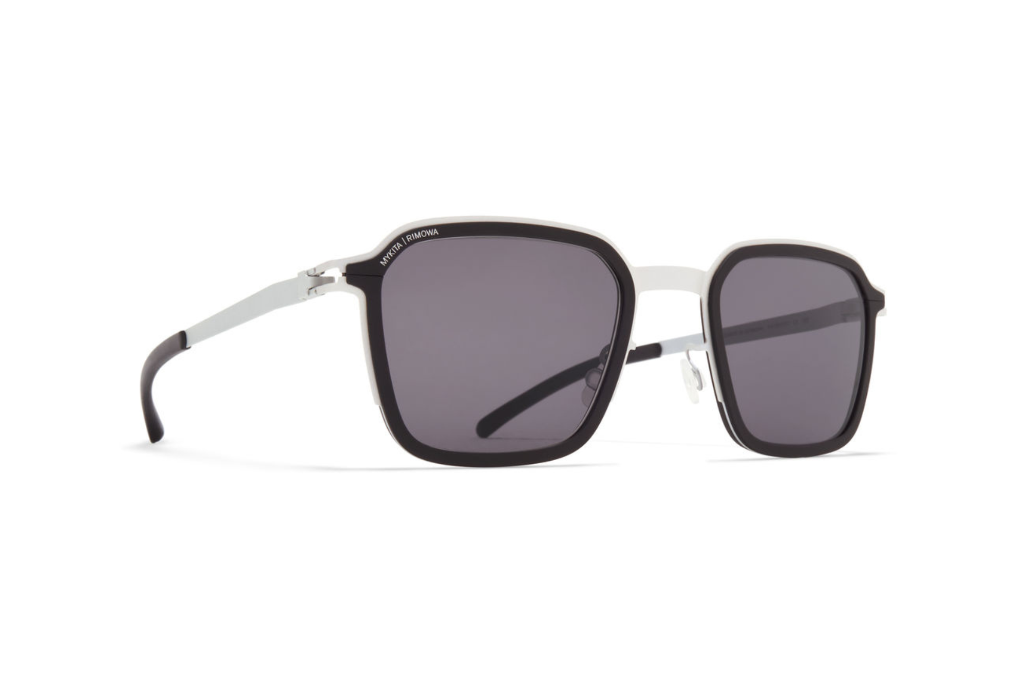 occhiali da sole MYKITA RIMOWA MR002 AL1 White Silver Black