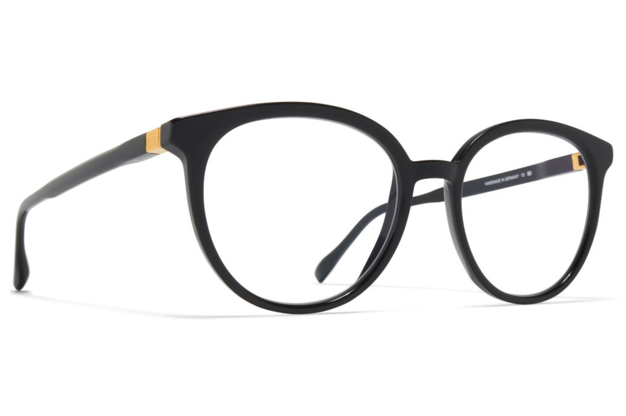 Occhiali da vista MYKITA AYAN C132 Black Silk Gold