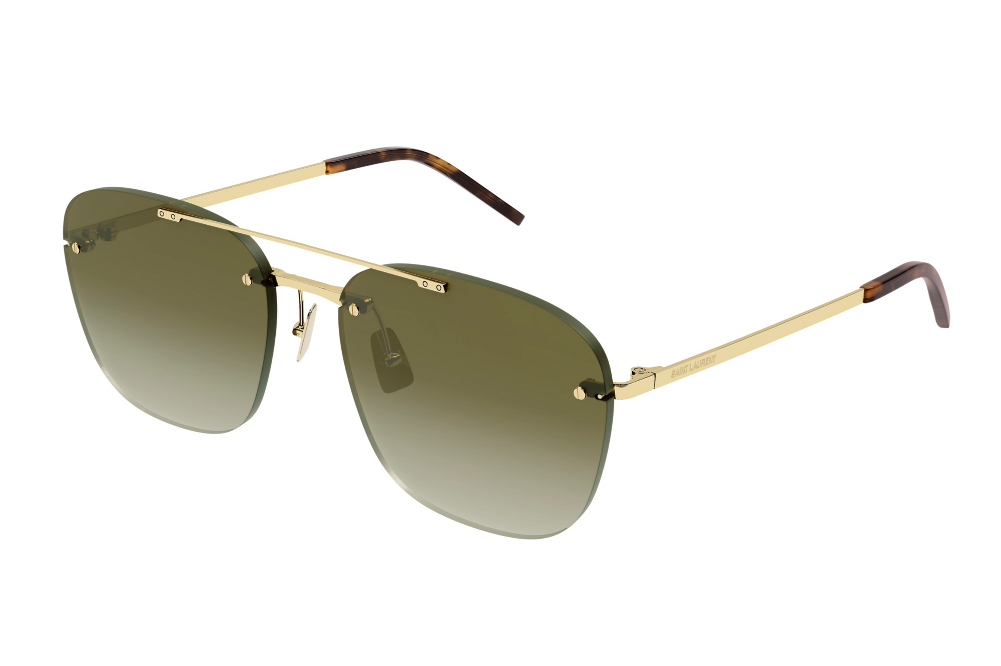 Occhiali da sole SAINT LAURENT SL 309 RIMLESS ORO