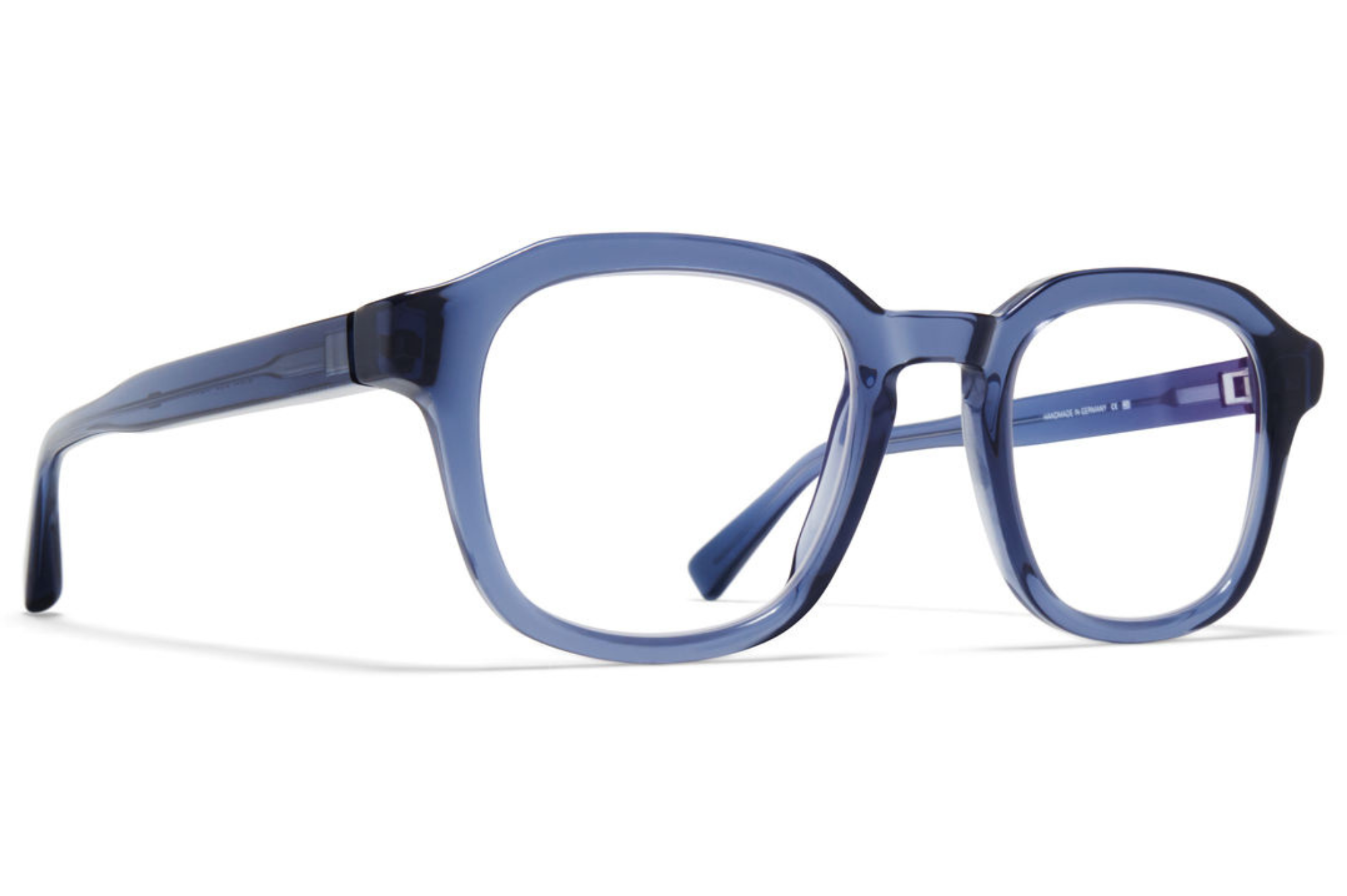 Occhiali da vista MYKITA BADU C139 Deep Ocean Shiny Silver