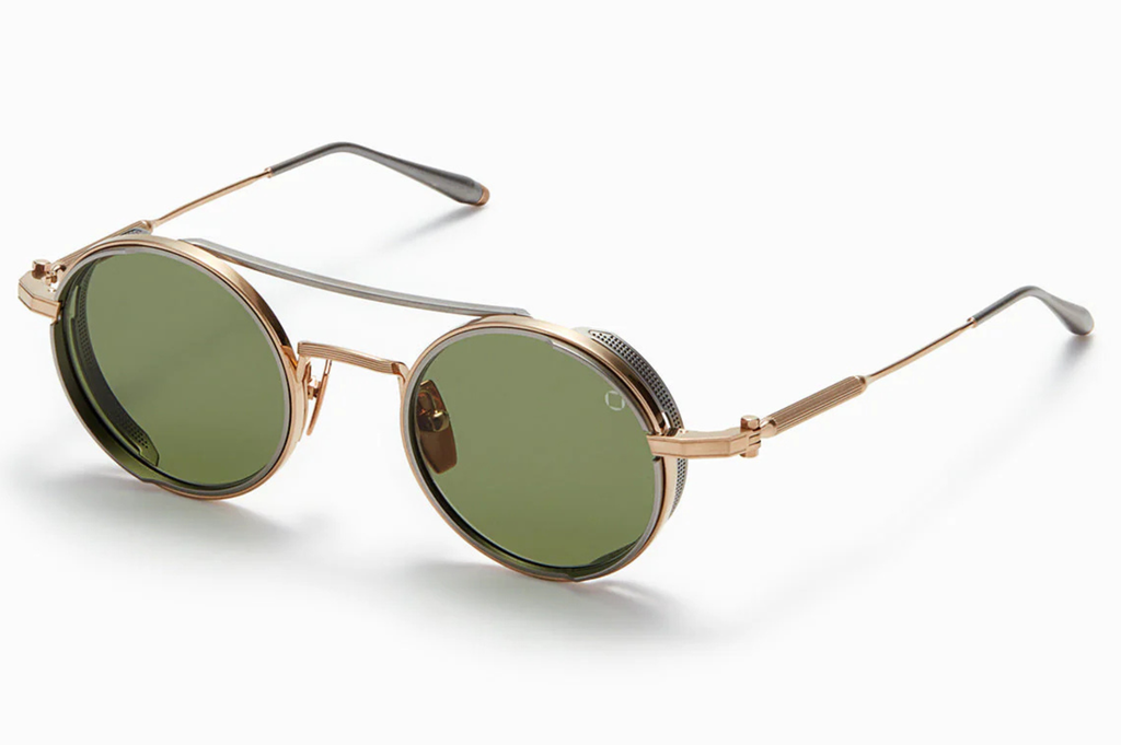 Occhiali da sole AKONI ERIS Brushed White Gold