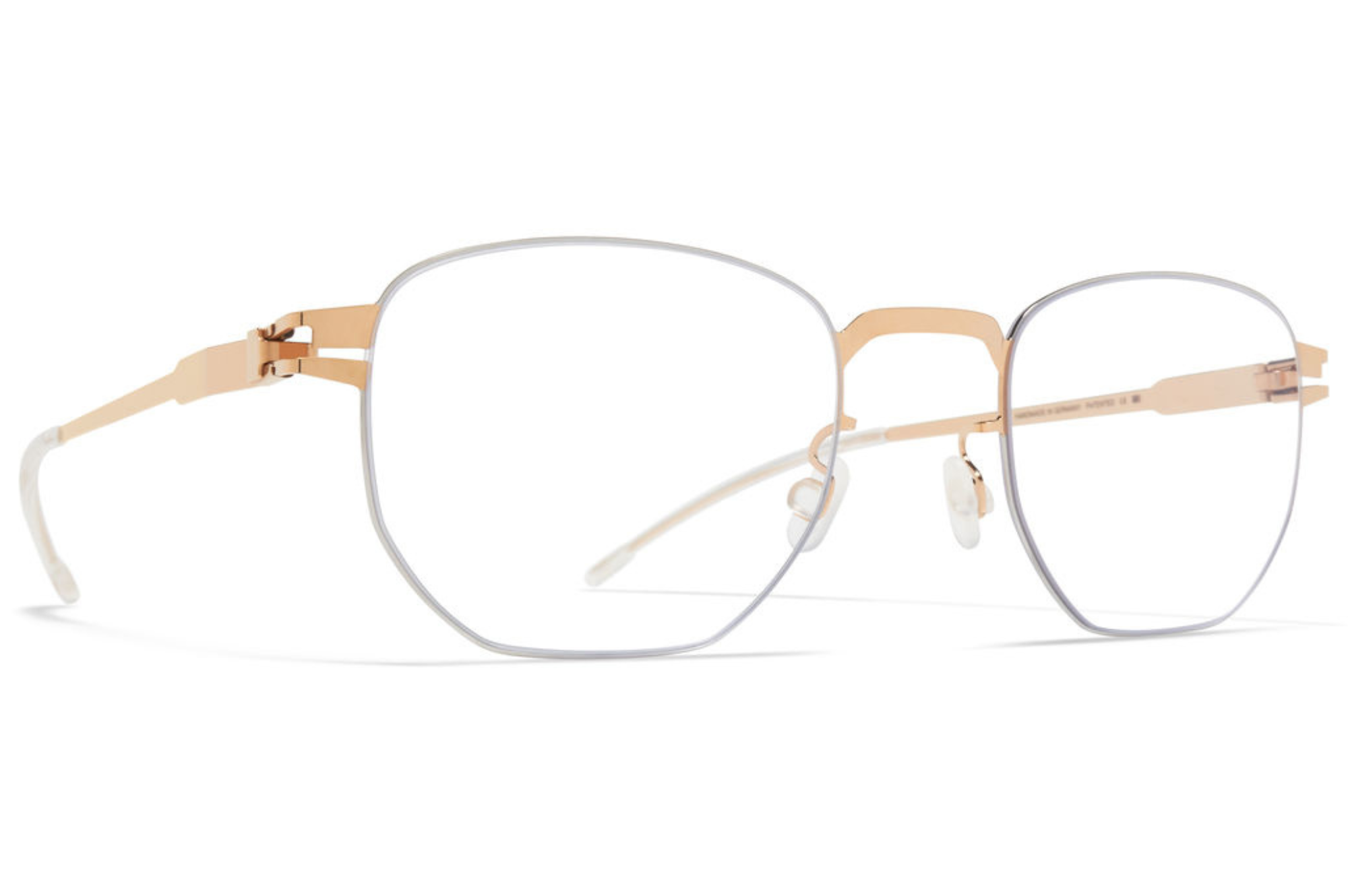 Occhiali da vista MYKITA ROSCOE Silver Champagne Gold