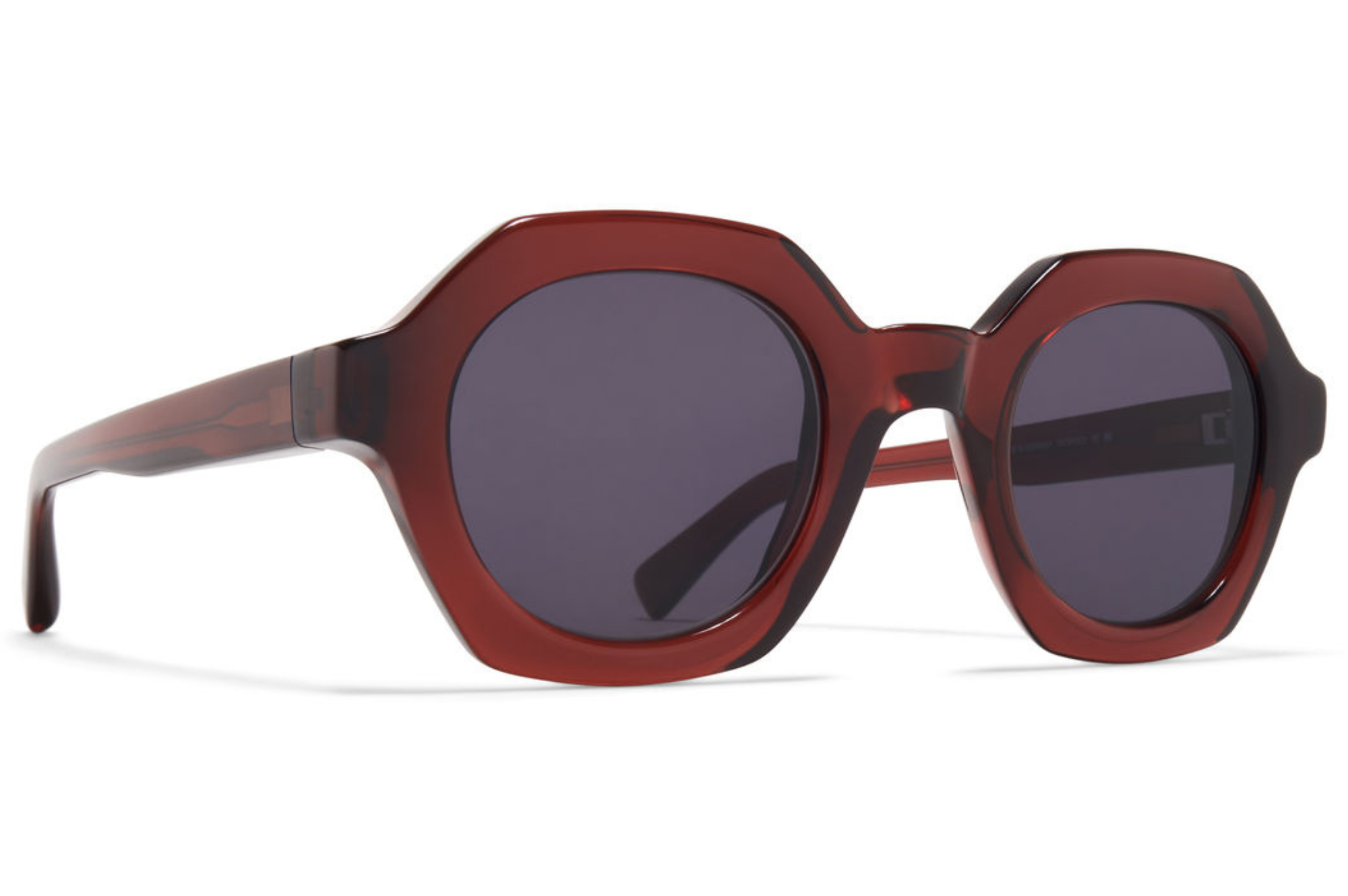 Occhiali da sole MYKITA TESHI C171 Pine Honey Shiny Silver