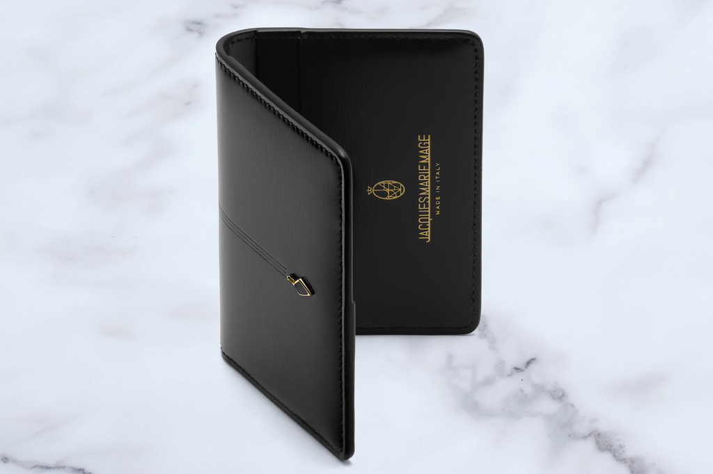 Portacarte Jacque Marie Mage CASSANDRE BIFOLD WALLTE Black
