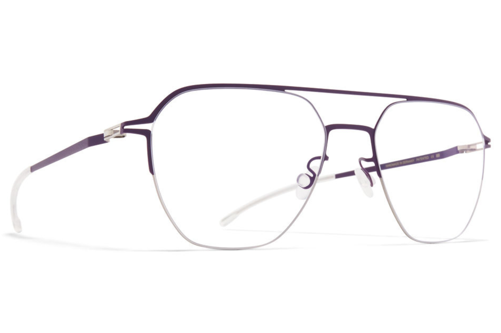 Occhiali da vista MYKITA IMBA Silver Deep Purple