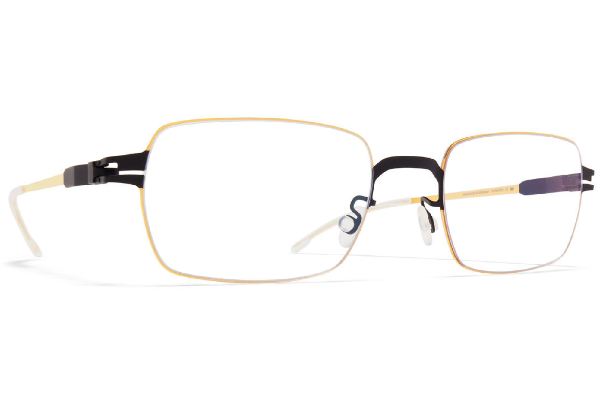 Occhiali da vista MYKITA ASGER Black Glossy Gold