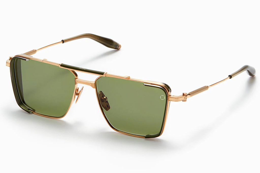 Occhiali da sole AKONI HERA Brushed White Gold