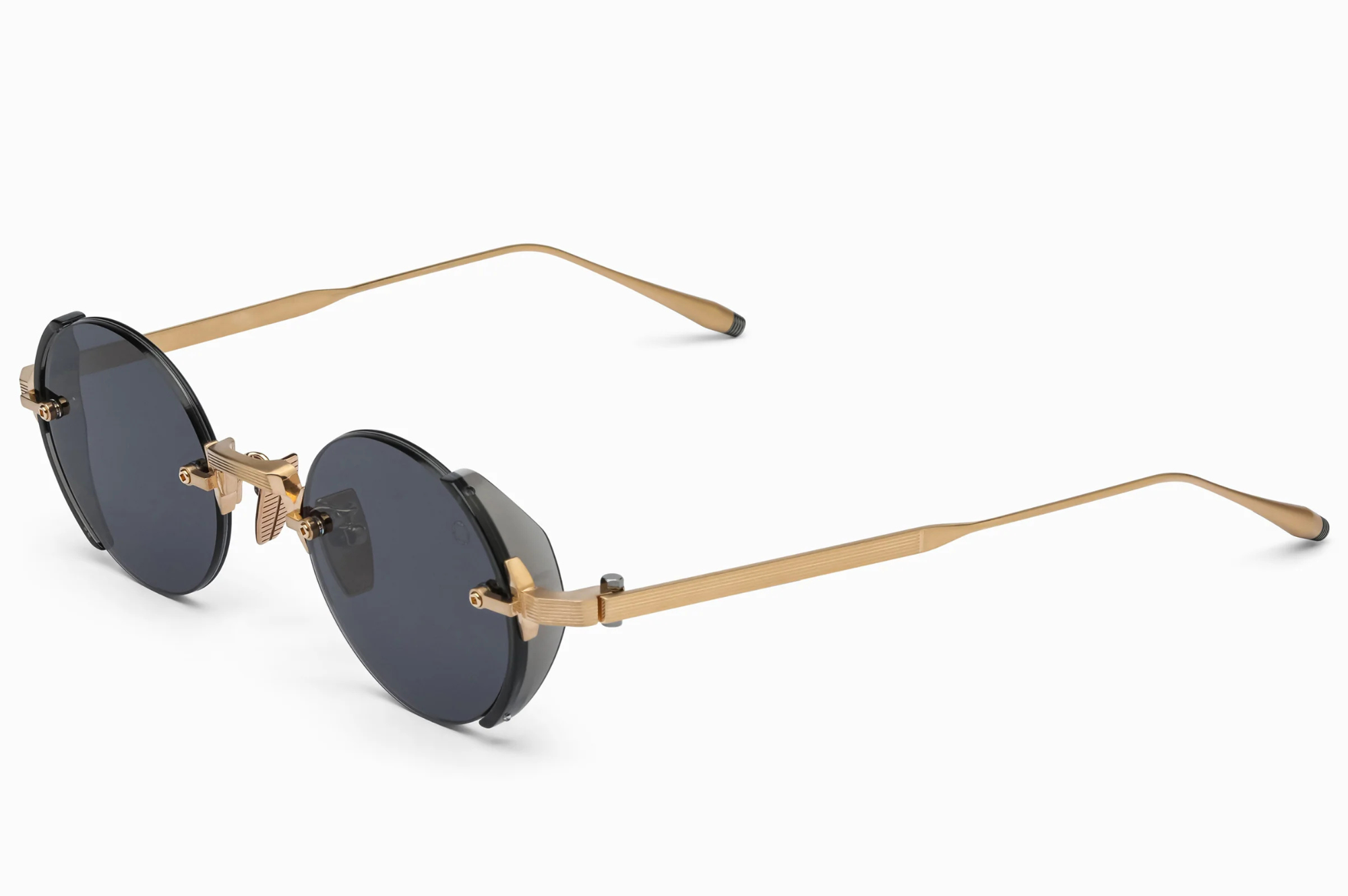 Occhiali da sole AKONI JUPITER Brushed Gold