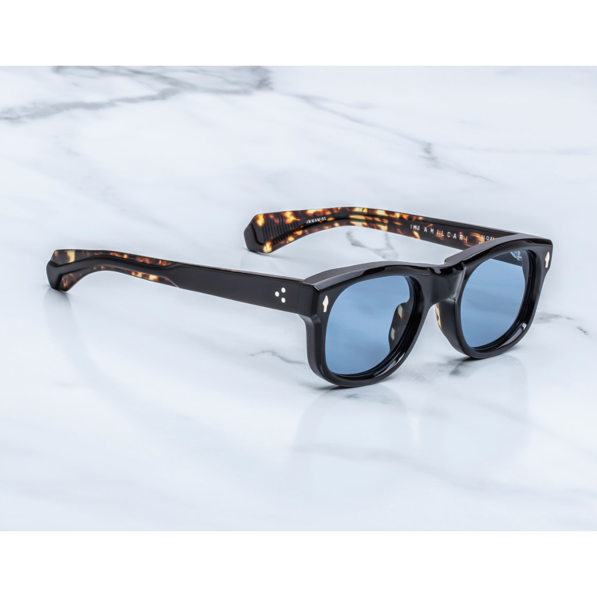 Jacques Marie Mage Occhiali da Sole Amilcar Noir Marrone/Blu Unisex