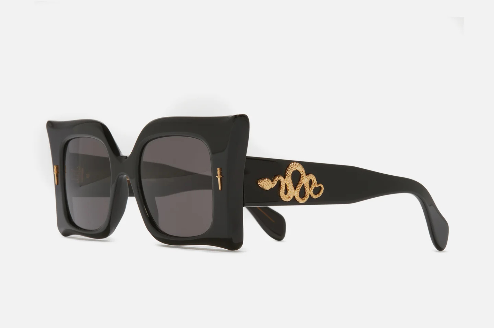 Occhiali da sole Cutler and Gross The Great Frog Medusa Black Gold