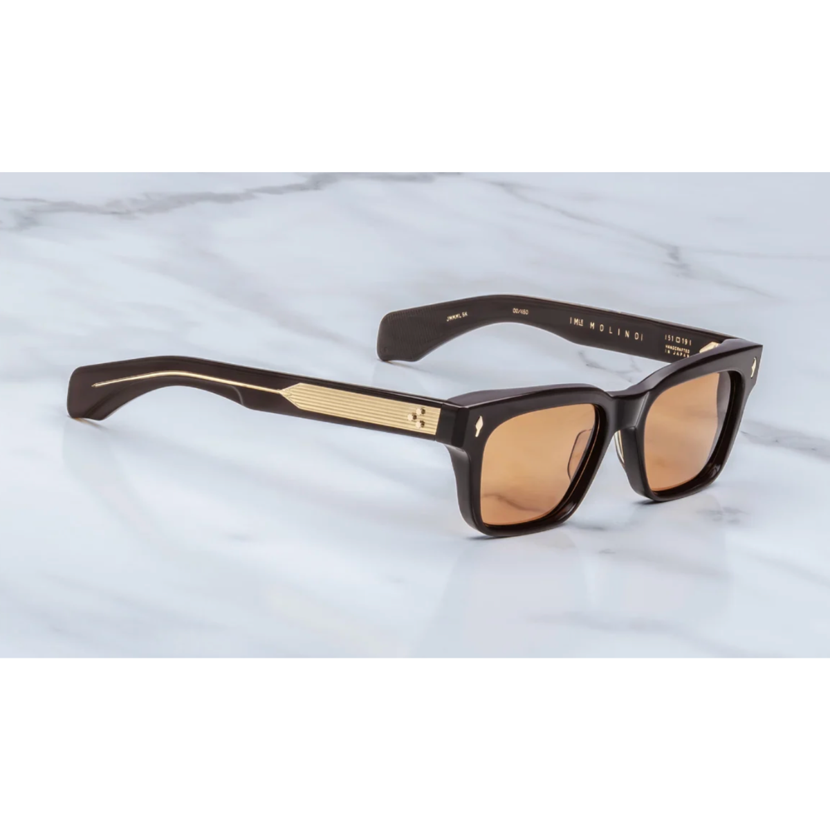 Jacques Marie Mage Occhiali da Sole Molino Walnut Marrone/Marrone Unisex