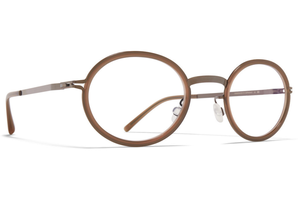 Occhiali da vista MYKITA BERTHOLD A13-Shiny Graphite Taupe