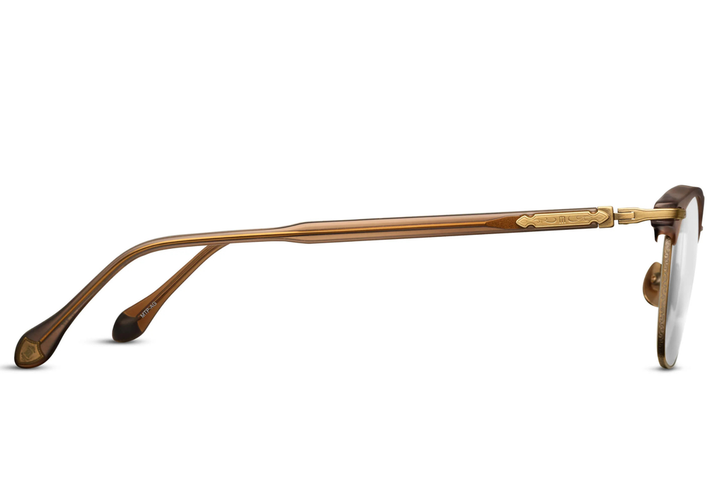 Occhiali da vista MATSUDA M2048 Matte Taupe - Antique Gold