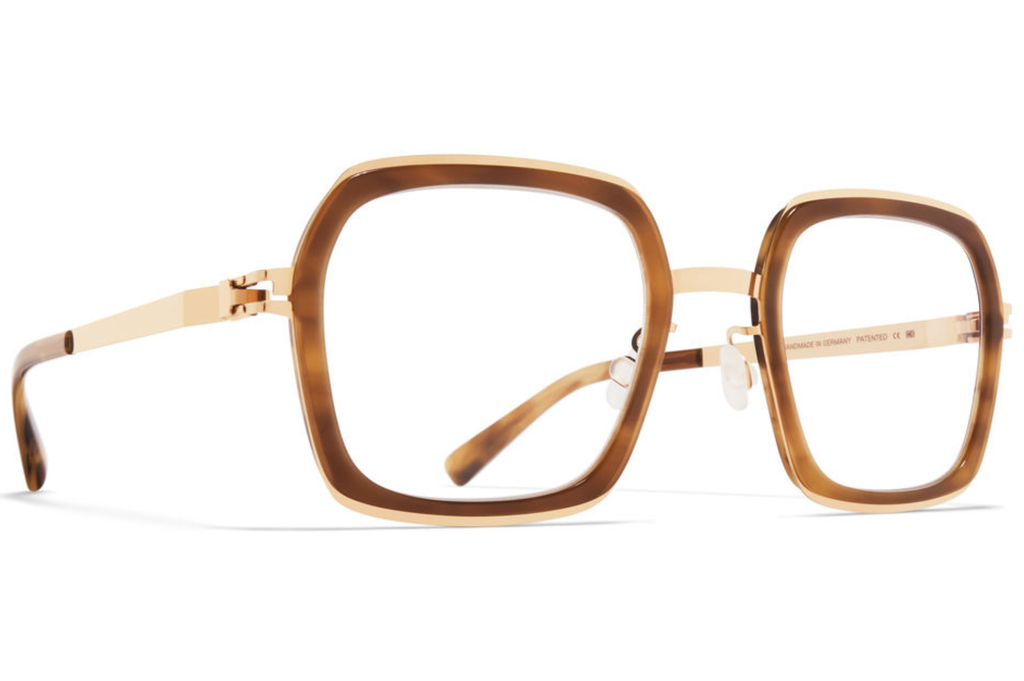 Occhiali da vista MYKITA DELFINA A80 Champagne Gold Galapagos