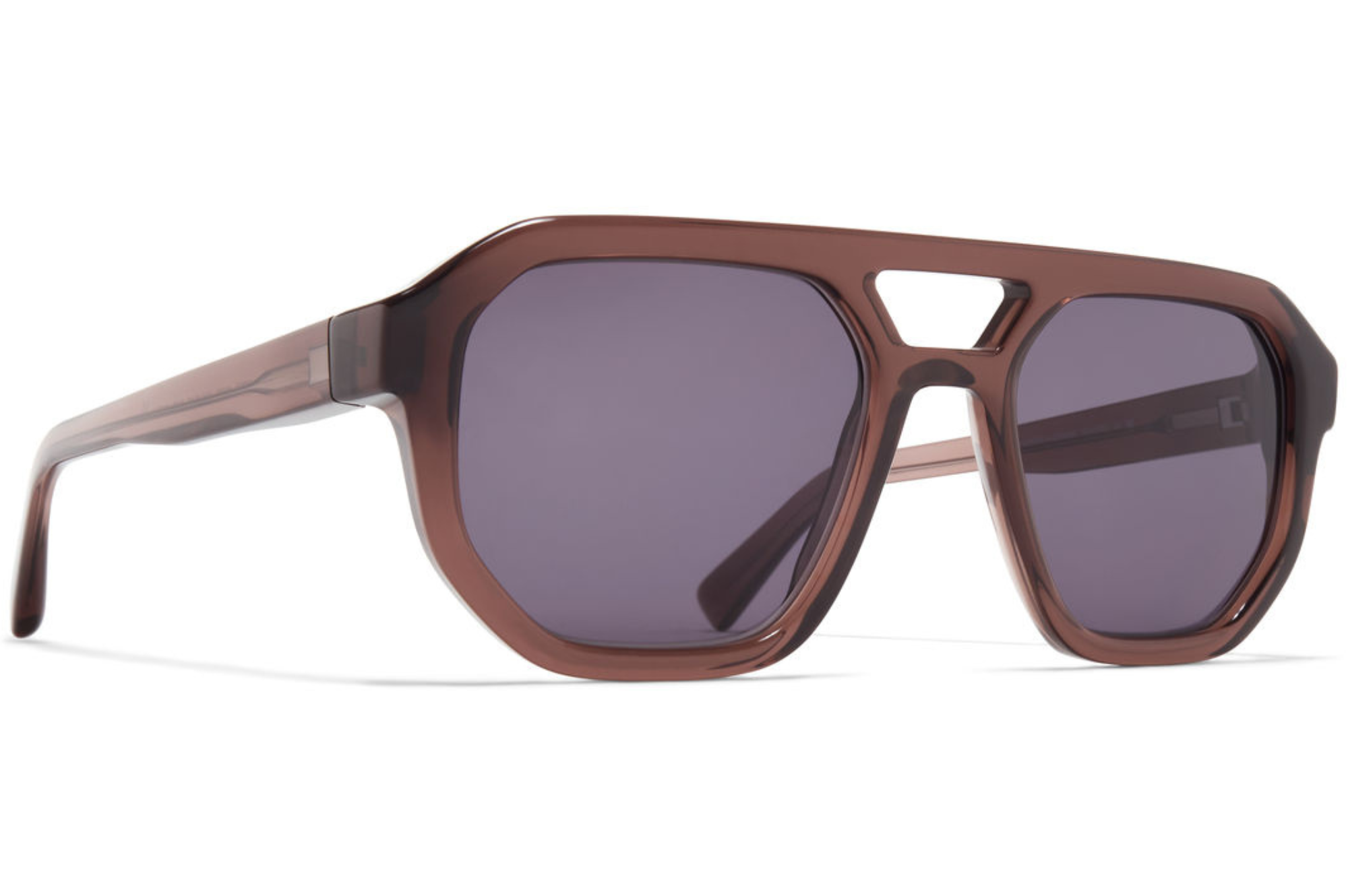 Occhiali da sole MYKITA AMARE C204-Maroon Shiny Silver