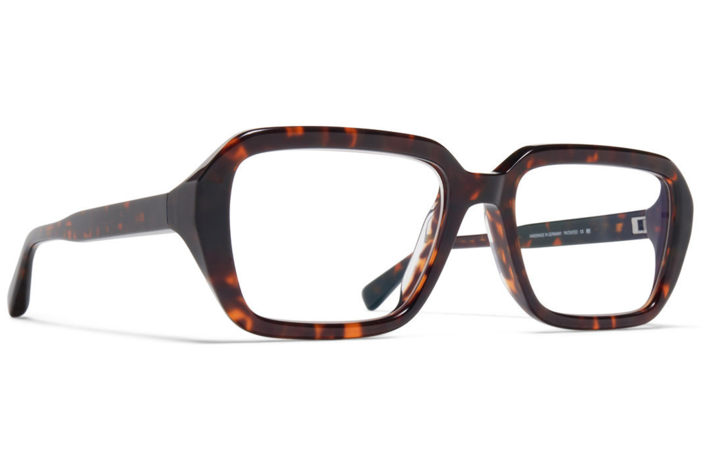 occhiali da vista MYKITA NAAMA Amber Havana Shiny Silver