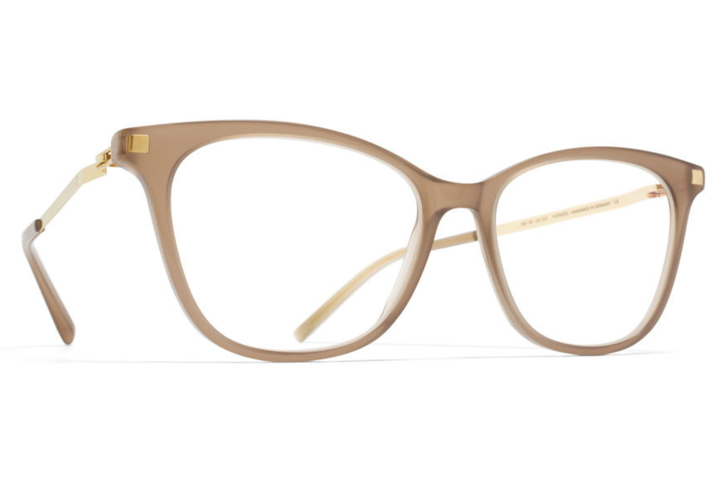 Occhiali da vista MYKITA SESI C7 Taupe Glossy Gold