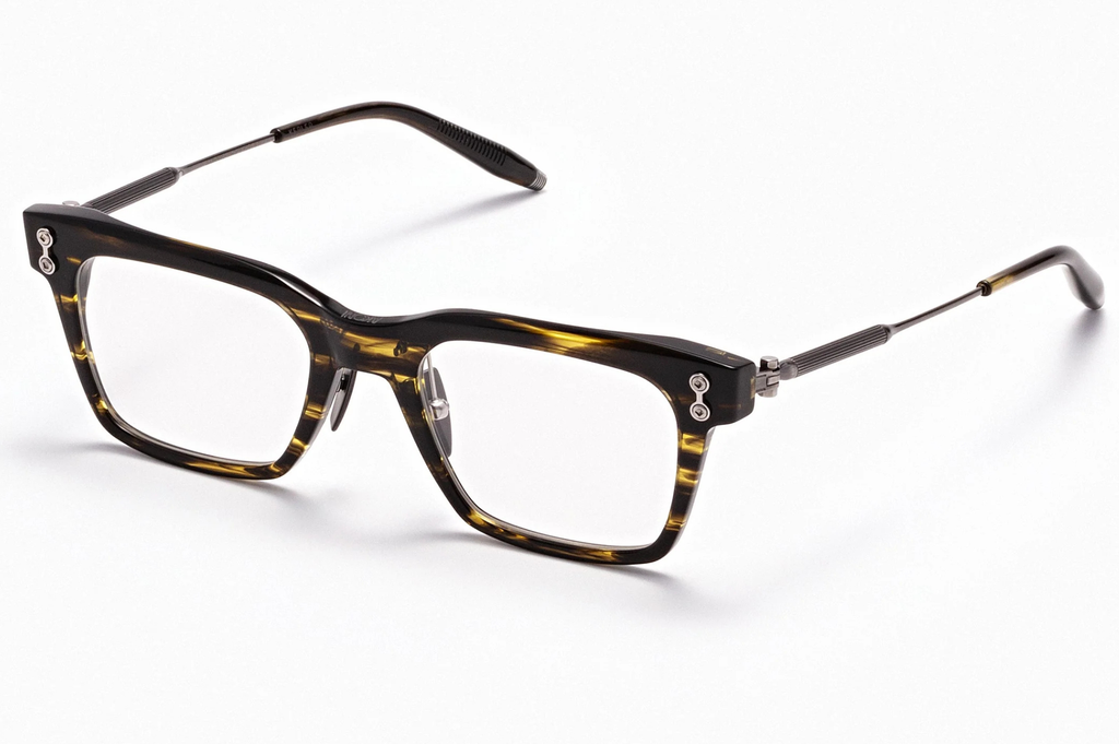 Occhiali da vista AKONI KEPLER ALTERNATIVE FIT Brushed White Gold