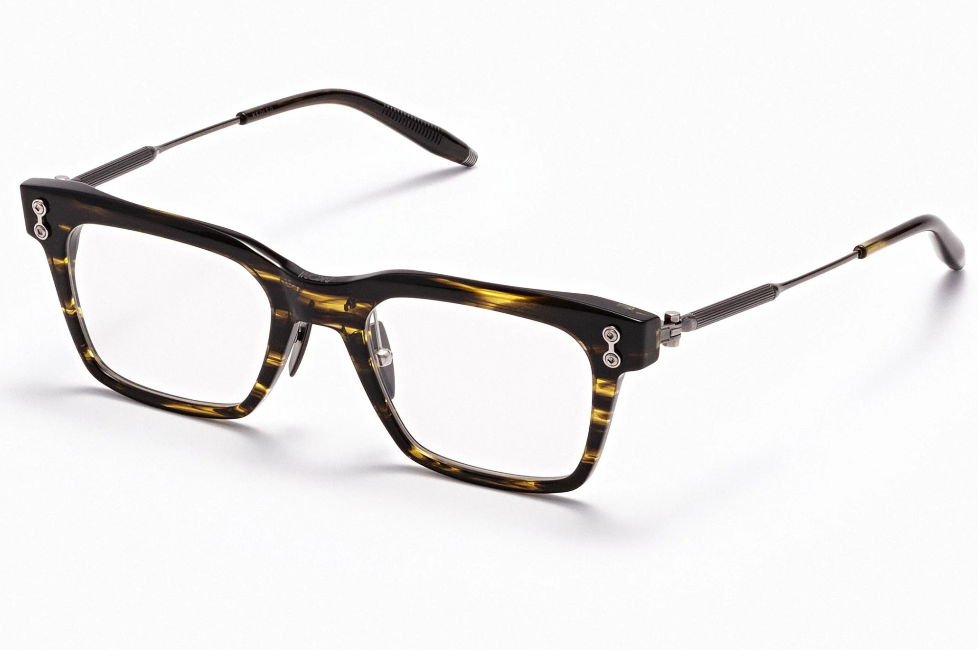 Occhiali da vista AKONI KEPLER ALTERNATIVE FIT Brushed White Gold