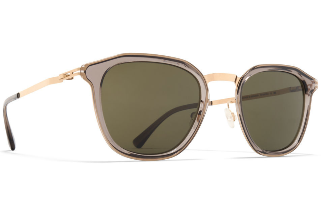 Occhiali da sole MYKITA PAVI A83-Champagne Gold Clear Ash