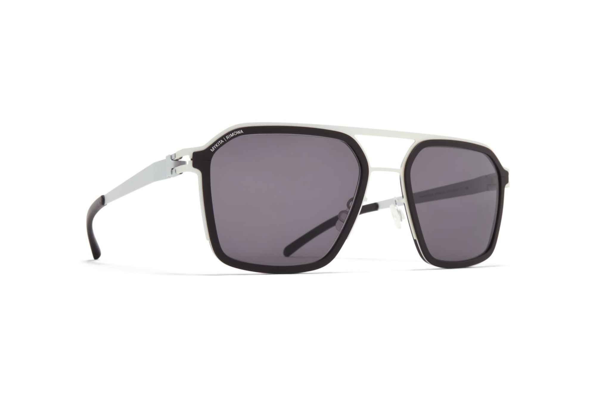 occhiali da sole MYKITA RIMOWA MR003 AL1 White Silver Black