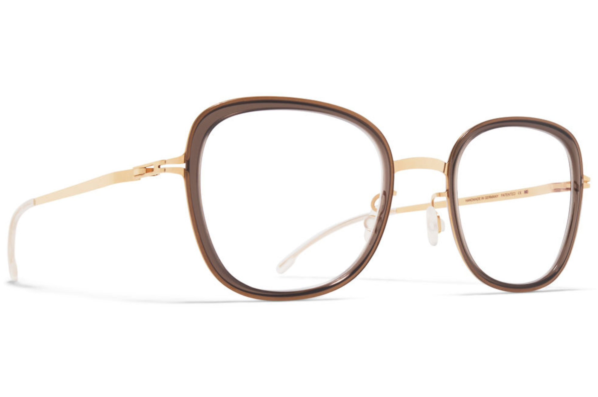 Occhiali da vista MYKITA ALIN A83-Champagne Gold Clear Ash
