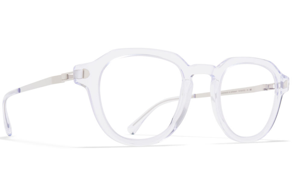 Occhiali da vista MYKITA ALBERT C72-Limpid Shiny Silver