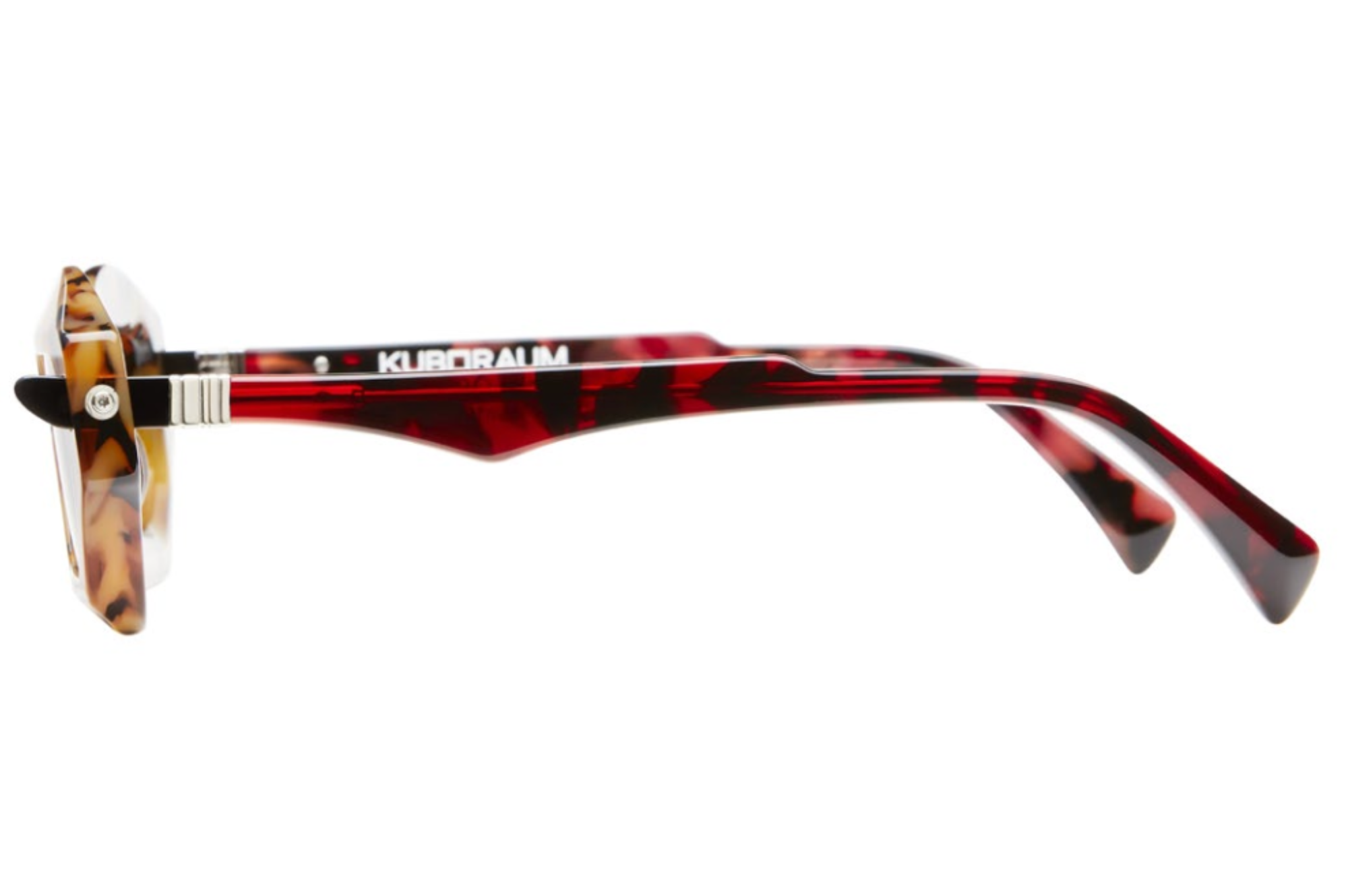 Occhiali da sole KUBORAUM Q6 Havana Mix Red Havana