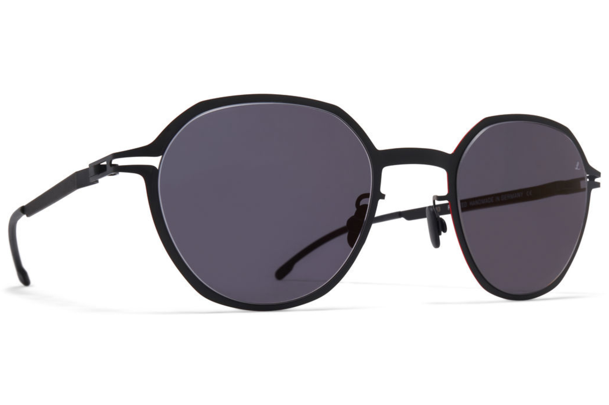 Occhiali da sole MYKITA ML18 Black Leica Red Edges