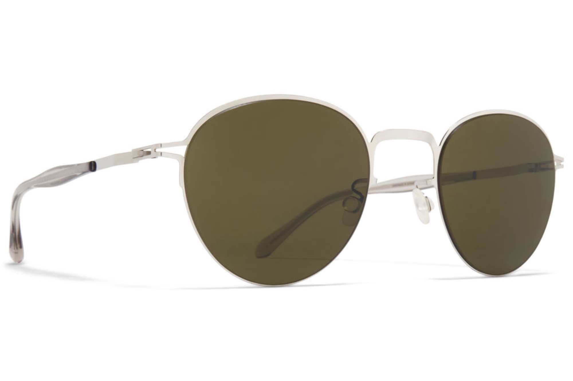 Occhiali da sole MYKITA TATE Shiny Silver