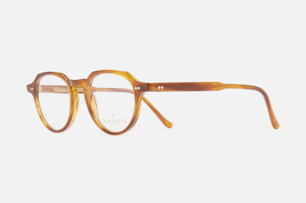 Occhiali da vista Cutler And Gross 1313 Striped Mustard Havana