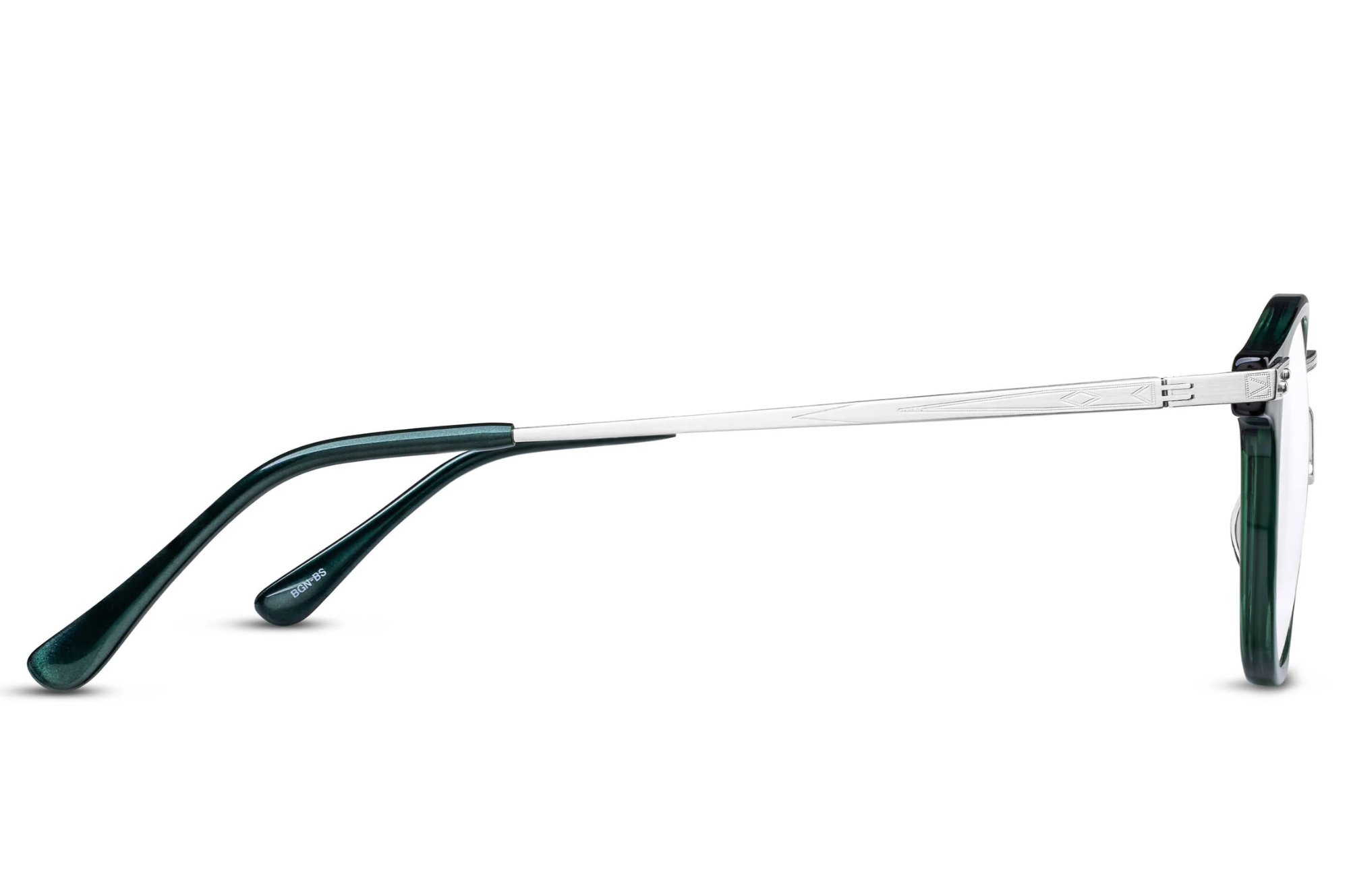 Occhiali da vista MATSUDA 2808H Brushed Silver - Bottle Green