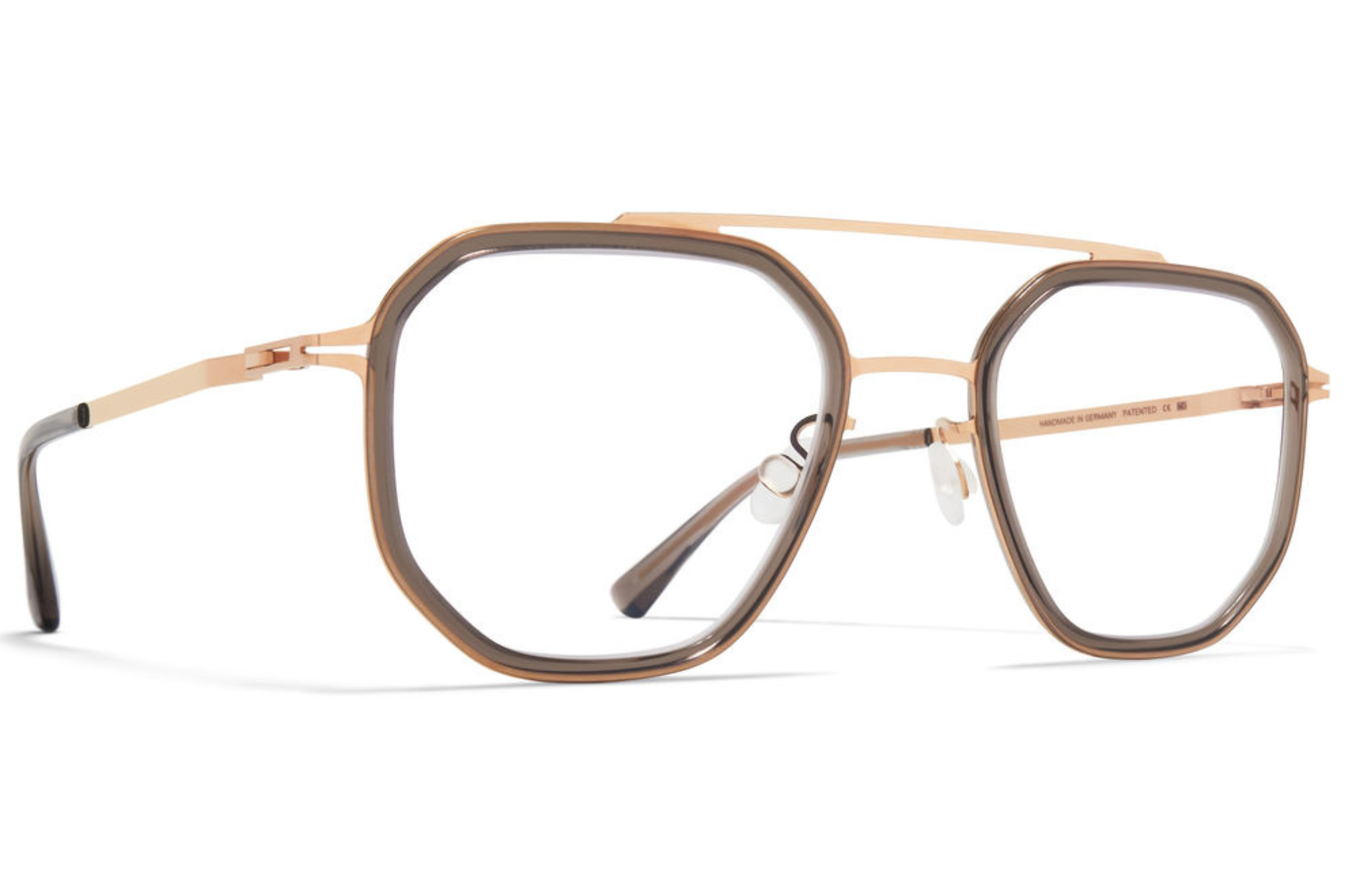 Occhiali da vista MYKITA SATU A83-Champagne Gold Clear Ash