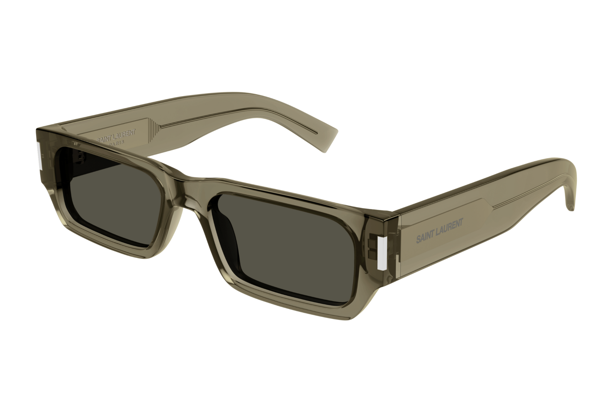 Occhiali da sole SAINT LAURENT SL660 Shiny medium havana