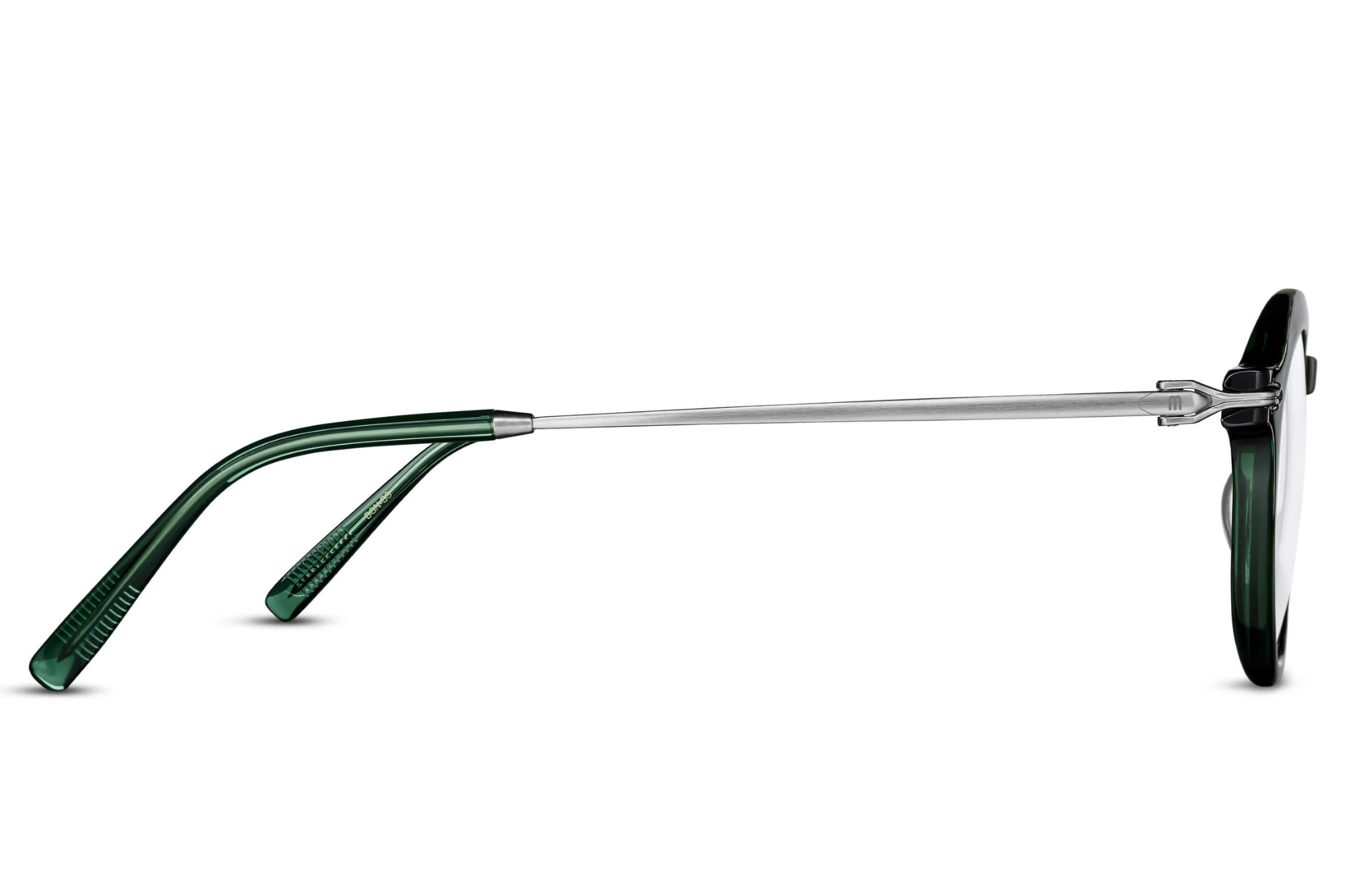 Occhiali da vista MATSUDA M2057 Bottle Green - Brushed Silver