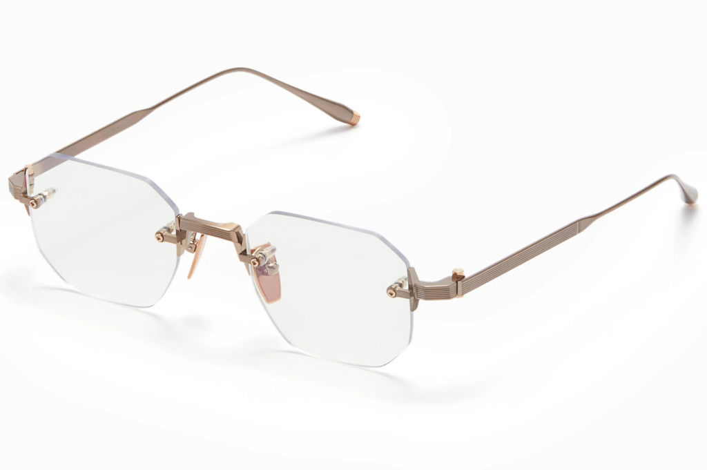 Occhiali da vista AKONI JUNO-ONE RX Antiqued White Gold