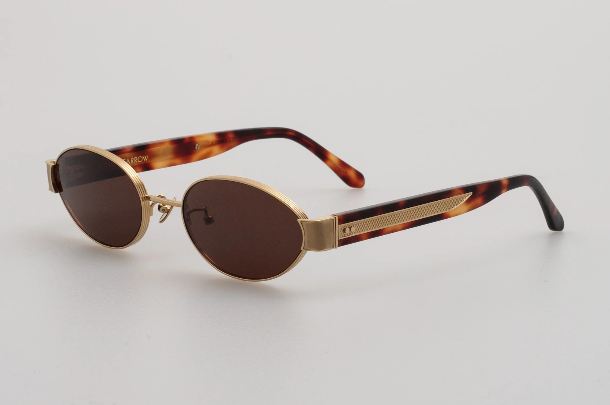 Occhiali da sole LINDA FARROW SADIE Light Gold