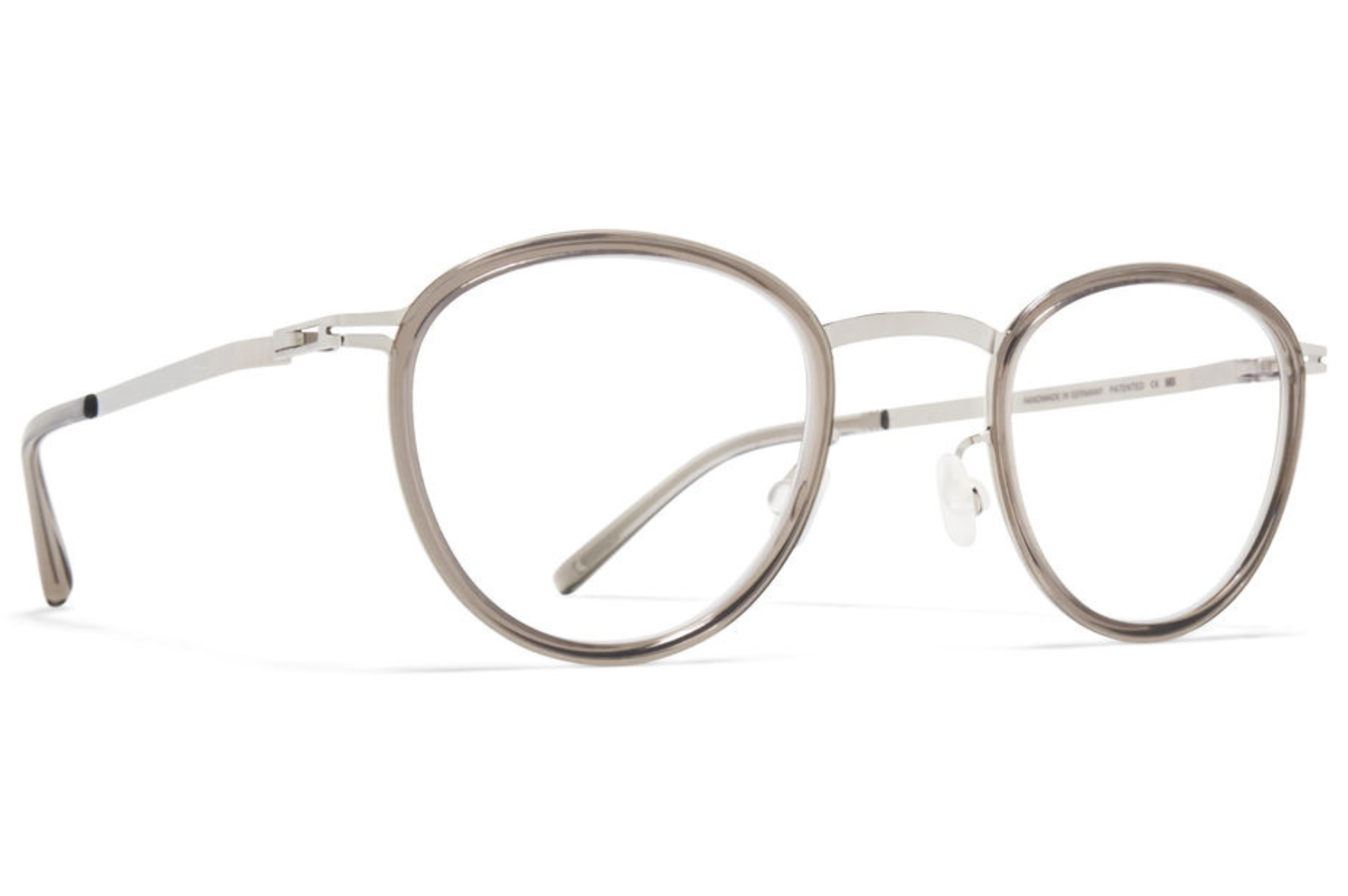 Occhiali da vista MYKITA KIRIMA A74-Shiny Silver Clear Ash