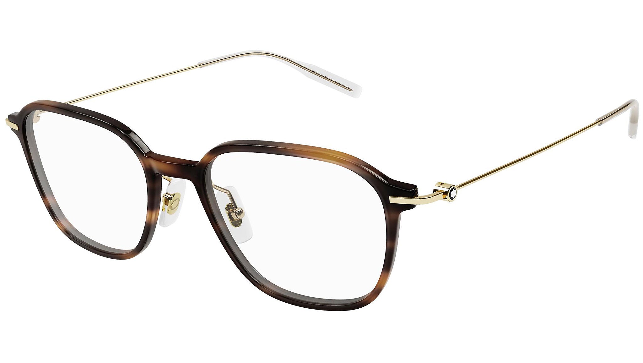 Occhiali da vista MONTBLANC MB0207O Shiny havana