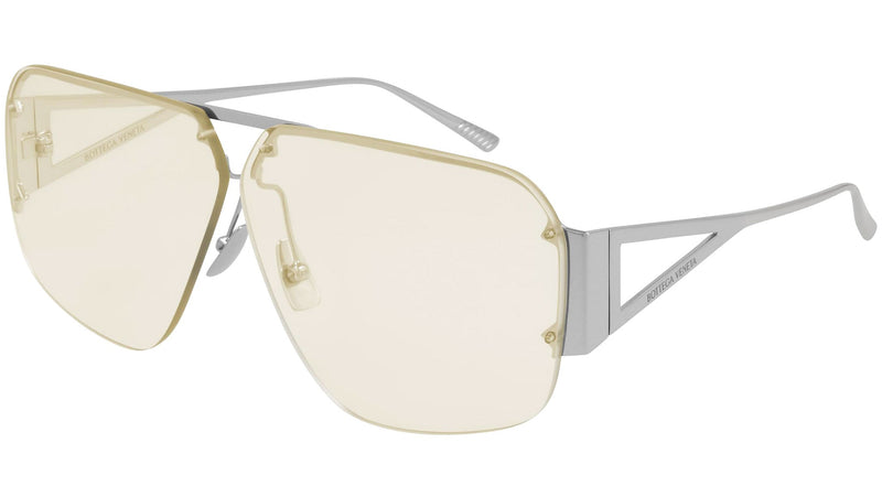 Occhiali da sole BOTTEGA VENETA BV1065S Shiny silver
