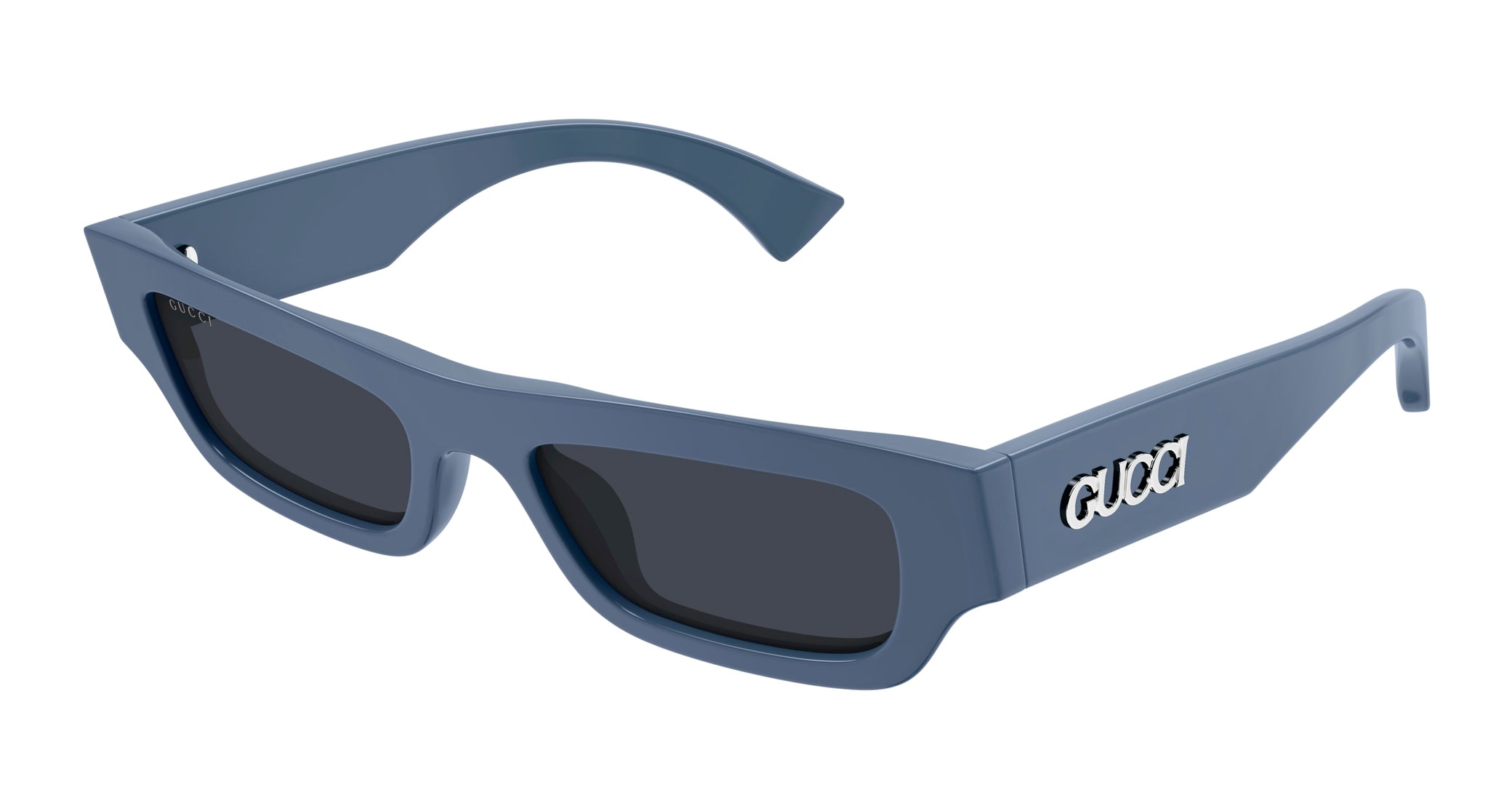 Occhiali da sole GUCCI GG1839S Shiny solid greyish blue