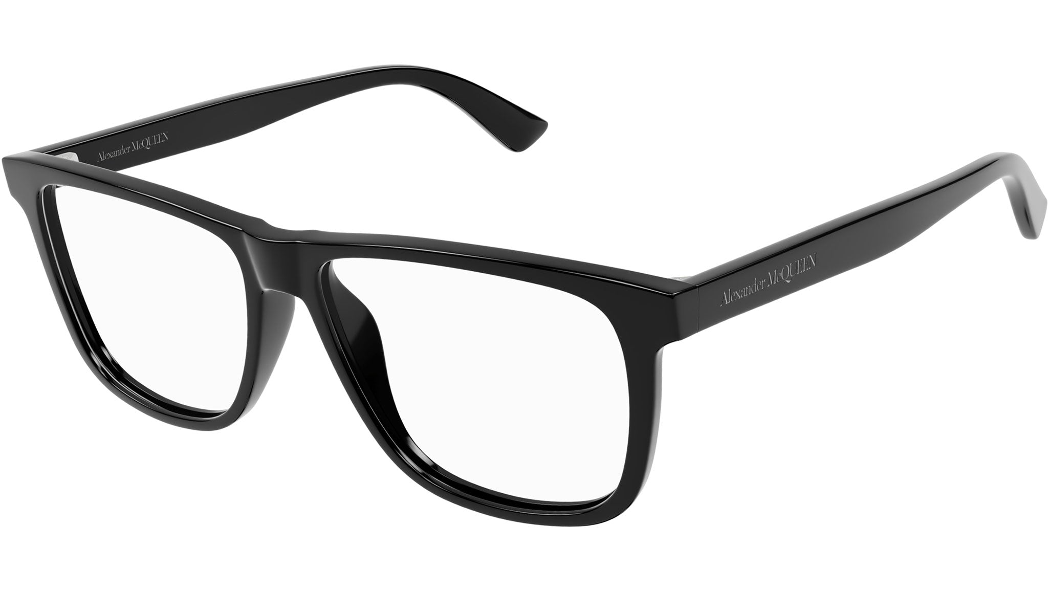 Occhiali da vista ALEXANDER MCQUEEN AM0463O Shiny solid black