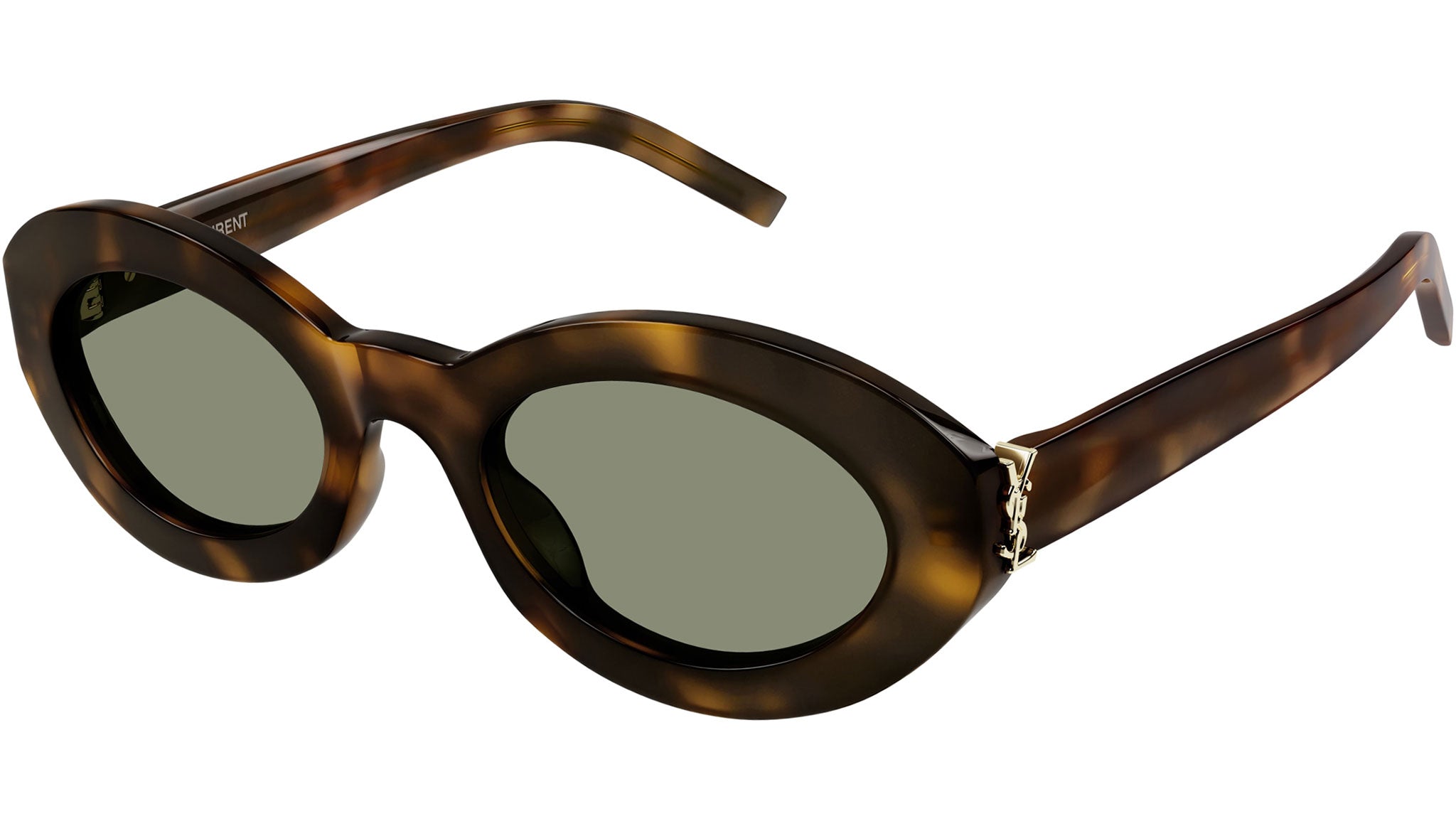 Occhiali da sole SAINT LAURENT SLM136 Shiny medium havana
