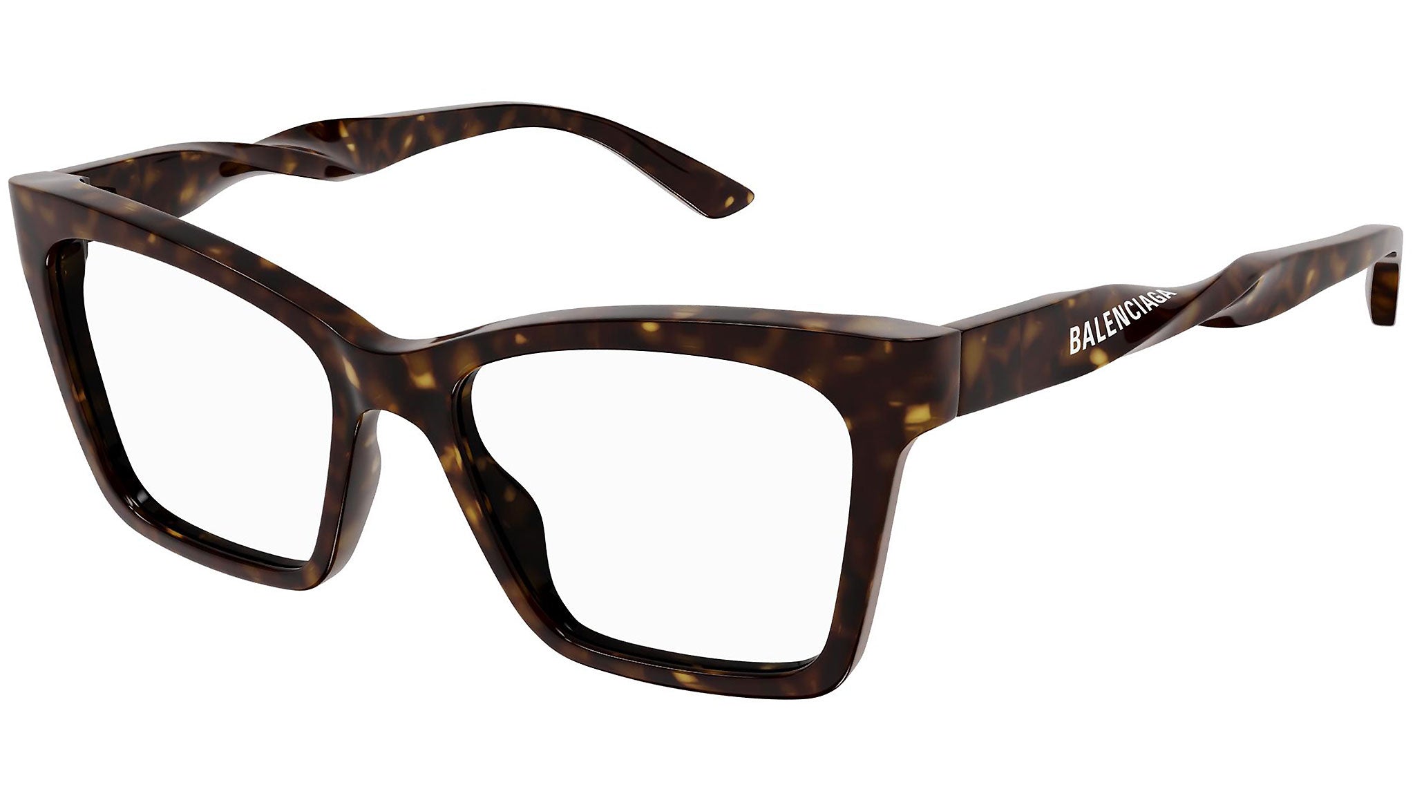Occhiali da vista BALENCIAGA BB0210O Shiny dark havana