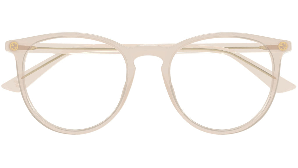 Occhiali da vista GUCCI GG0027O Shiny transparent light yellow
