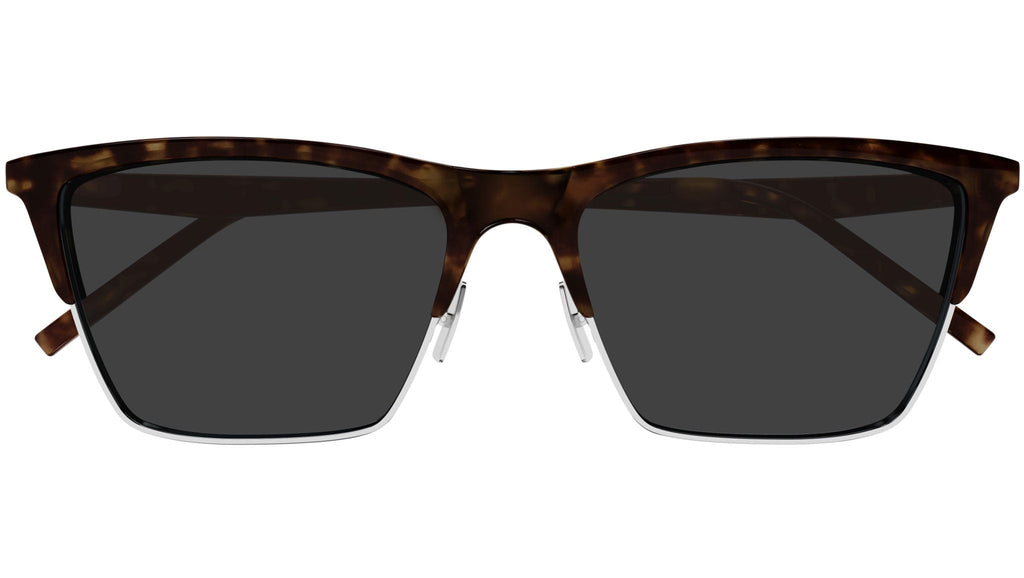 Occhiali da sole SAINT LAURENT SL767 Shiny dark havana shiny silver