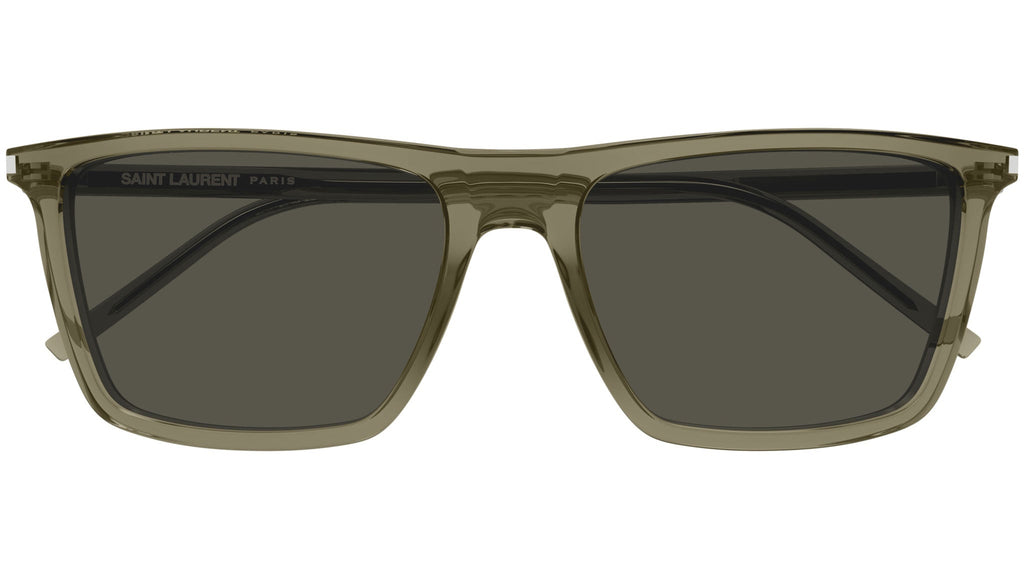Occhiali da sole SAINT LAURENT SL668 Shiny transparent taupe