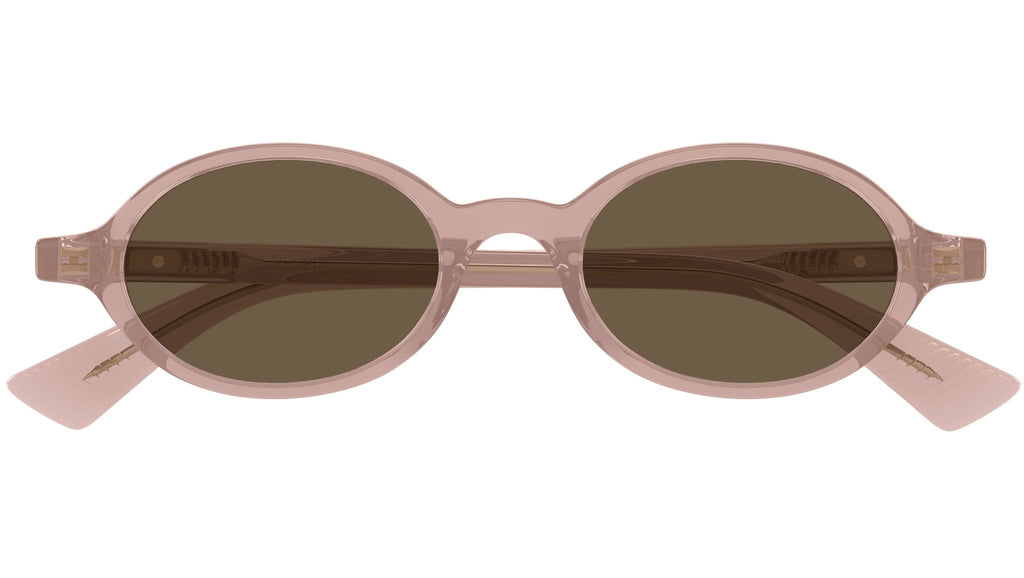 Occhiali da sole BOTTEGA VENETA BV1388S Shiny transparent intense peach