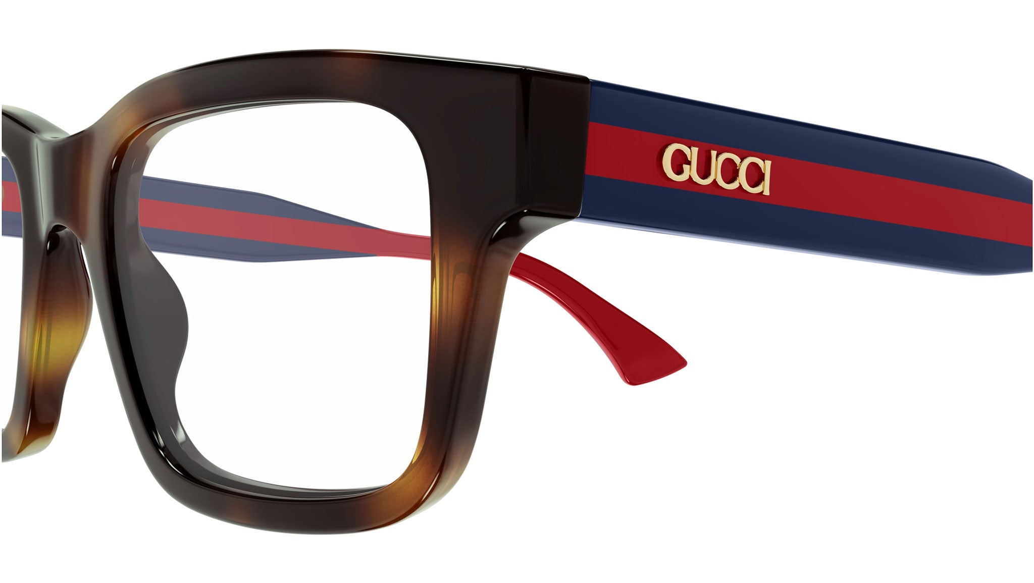 Occhiali da vista GUCCI Shiny medium brown havana